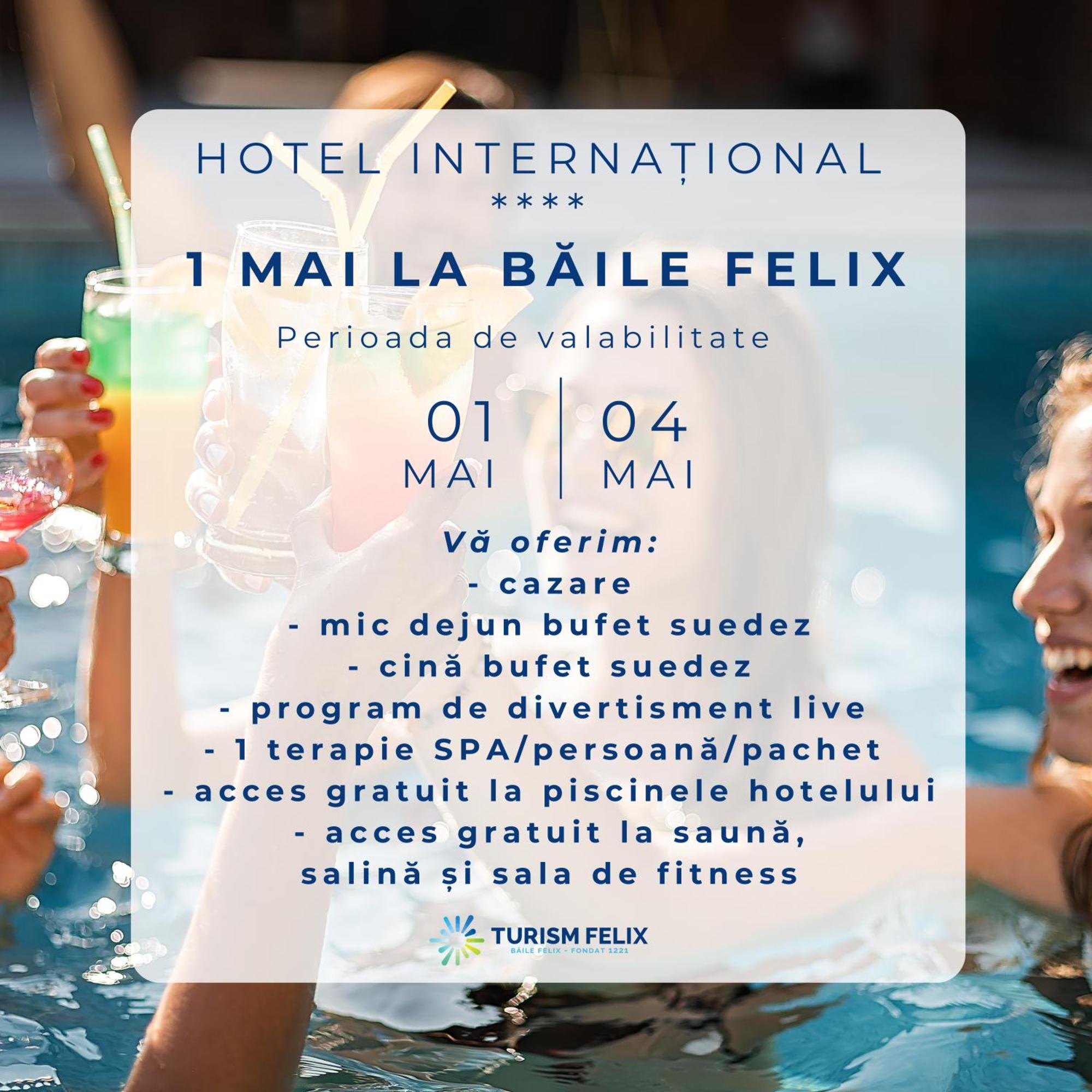 Hotel International Baile Felix Bagian luar foto
