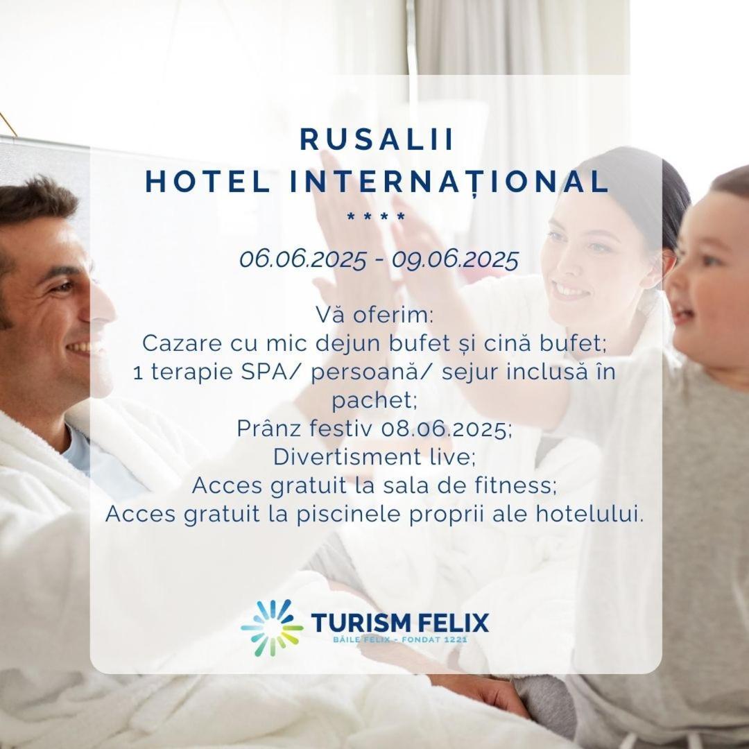 Hotel International Baile Felix Bagian luar foto